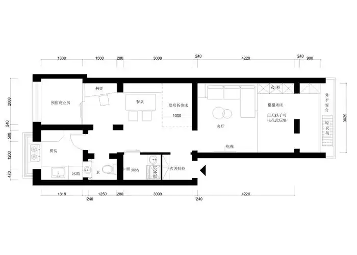 【已回复】经典小户型,功能分析研讨_平面研讨_室内设计联盟
