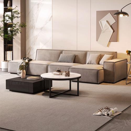 优梵艺术布拉格prague现代意式简约风轻奢家居客厅茶几组合o617