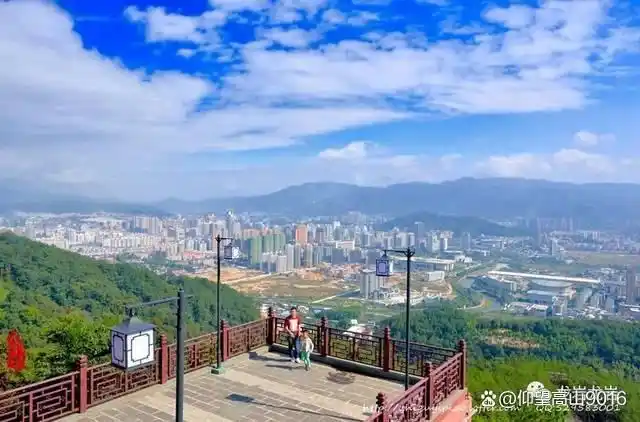 龙岩城区一景,大锦山公园(原创)