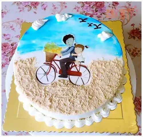 父亲主题生日蛋糕图片 给爸爸生日蛋糕的图片