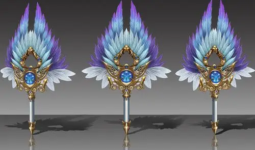 武器模型—翎羽扇