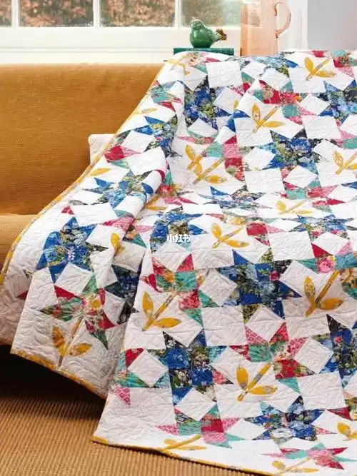 拼布教程22拼布被