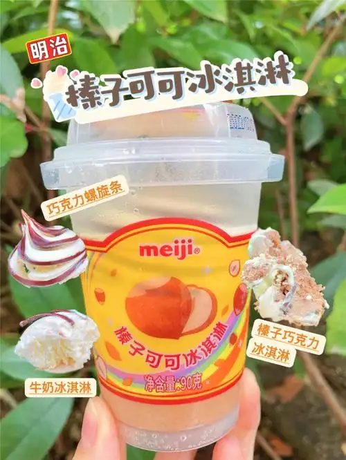 明治榛子可可冰淇淋超浓榛子味好吃到cr