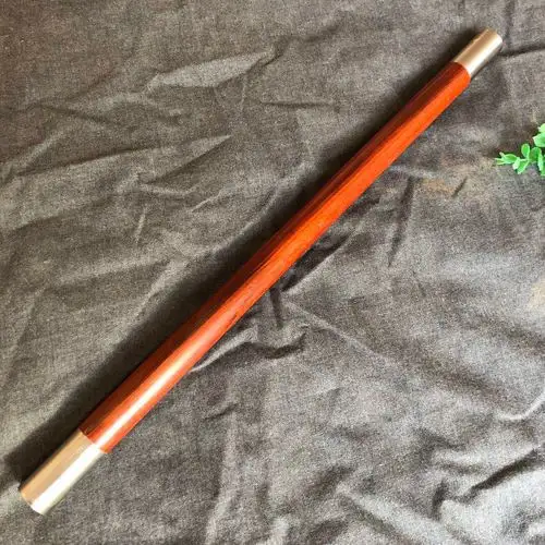 犀牛牛角紫檀武术棍长棍实木棍红木棍子齐眉太极棍