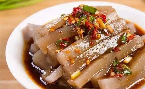 凉拌酸辣魔芋豆腐2块钱就能做出来开胃又下饭