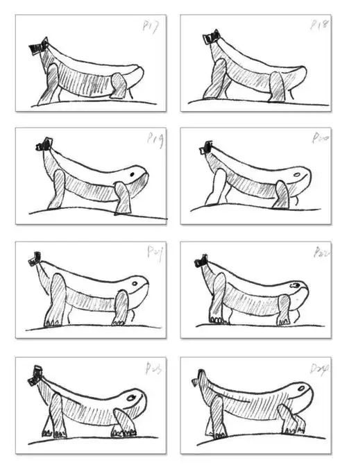 【微课堂】小小a4纸手翻书动画,一起来动动手指吧~_创作