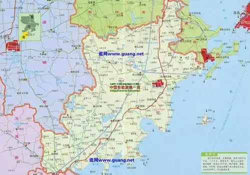 胶南市地图高清版全图查询
