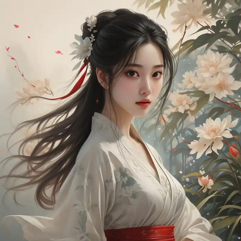 94唯美古风女生头像94 探索古典之美,一组充满韵味的古风女生头像