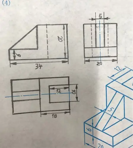 机械制图第一周作业错误