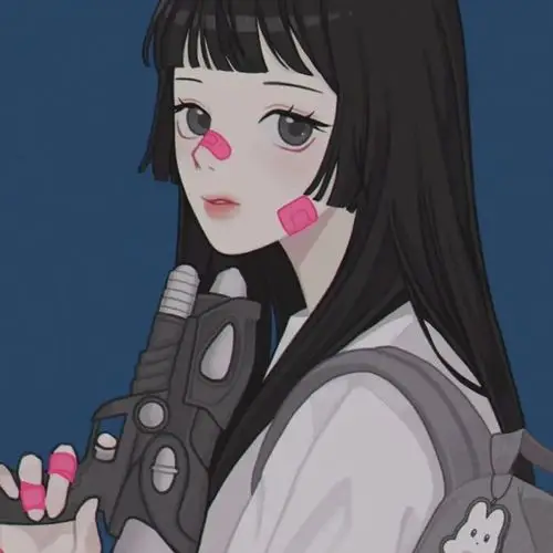 104-2021最火微信qq简单可爱呆萌霸气高冷仙女生闺蜜头像 新年最潮