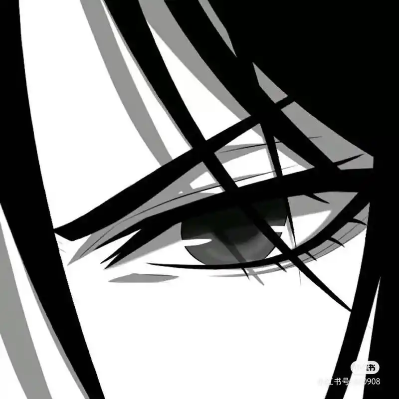 眼神杀!国服野王都在用的黑白动漫男头像