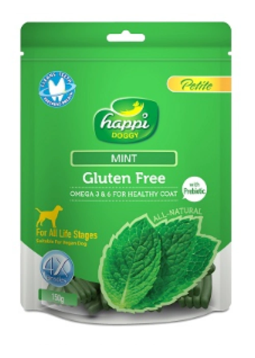 happi doggy 薄荷 mint 2.5" 150g