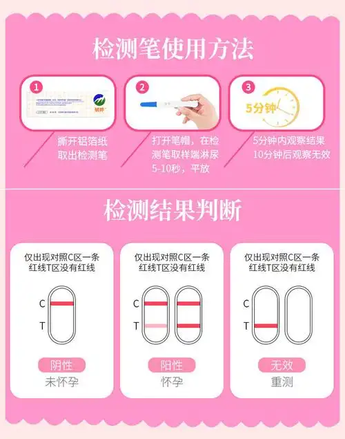 毓婷早早孕验孕棒笔型1只盒装快速检测笔备孕验孕棒试纸卡纸批发