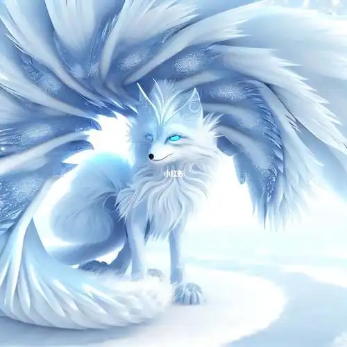 吉祥灵狐,小白狐