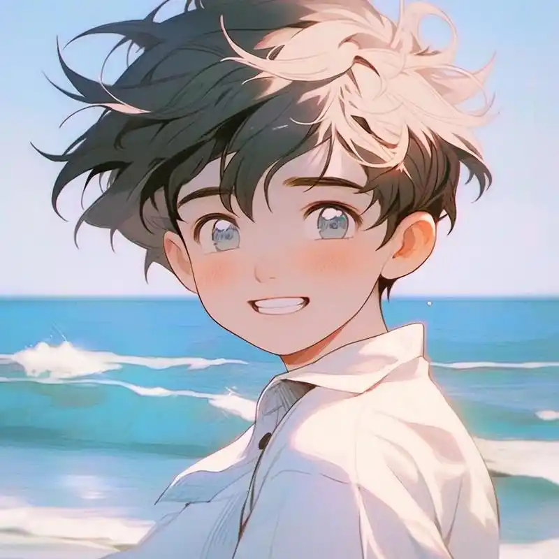 蓝蓝的大海 61 男生阳光帅气头像7815 时时刻刻都要照顾好自己