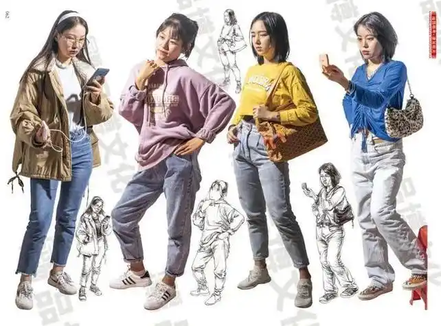 人物速写真人图片人物速写真人照片