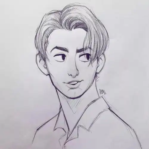 女儿超爱的速写表情真是太适合临摹了美术生建议收藏