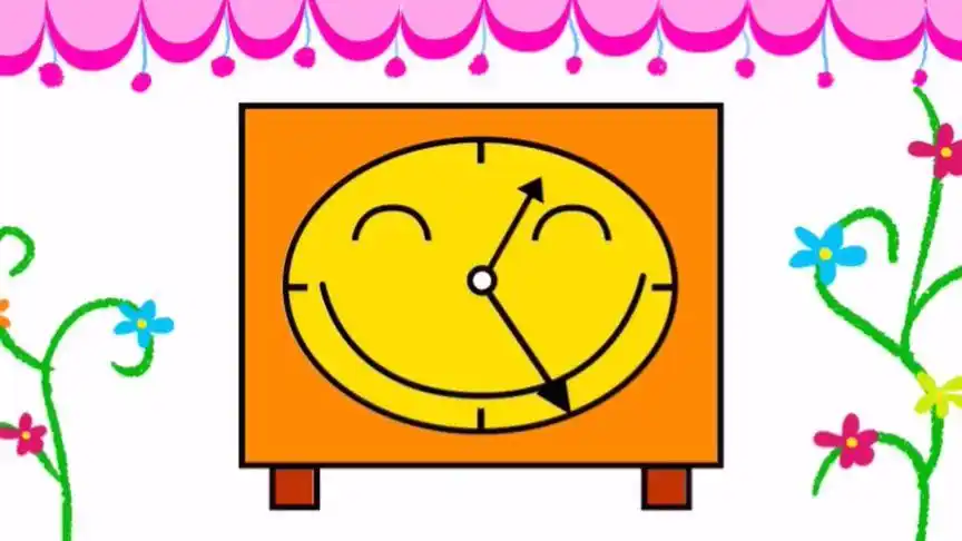 [简笔画教程]可爱的钟表的简笔画方法