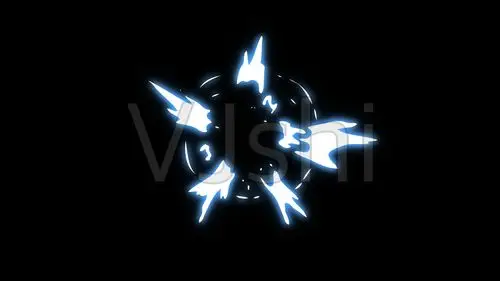 4k素材mg光效打斗特效带音效八