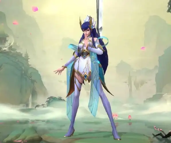 那个姐姐也好漂亮这就是玉剑传说皮肤吗,真真真好