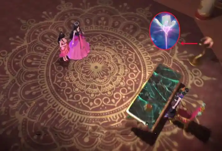 叶罗丽浮云楼是辛灵的家仙境银行的花电梯找到宝石是钥匙