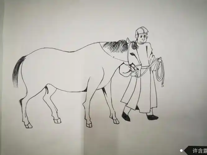 美术秀】耕牛61战马(战马篇)——2019级学生优秀作业展(七) - 简书