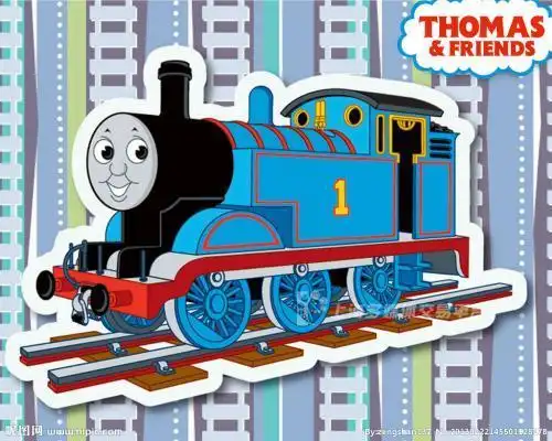 托马斯车厢简笔画彩色儿童图画本托马斯小火车简笔画涂上颜色托马斯简