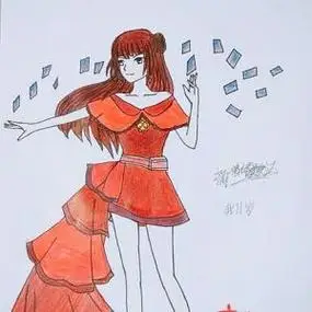 黑暗齐娜怎么画简单又漂亮叶罗丽齐娜简笔画一步一步教黑暗齐娜怎么画