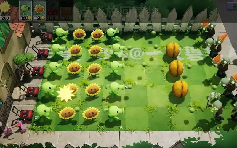 【植物大战僵尸3d重制版】1-5天