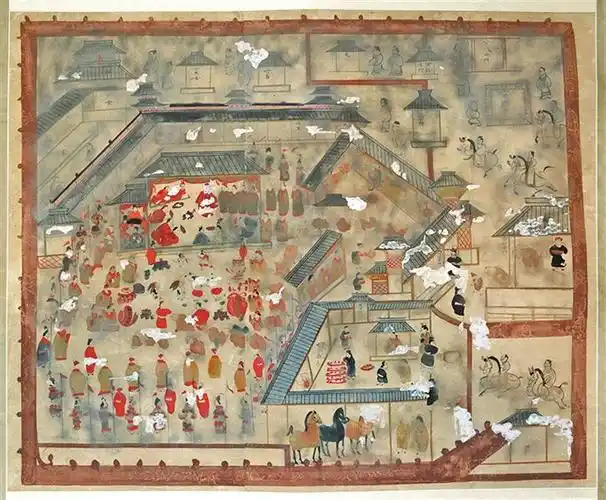 和林格尔东汉墓壁画场景再现——其乐融融一家亲