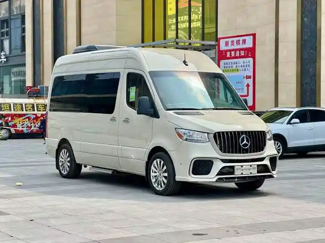 进口奔驰斯宾特七座全隔断商务车,豪华陆地行宫实拍