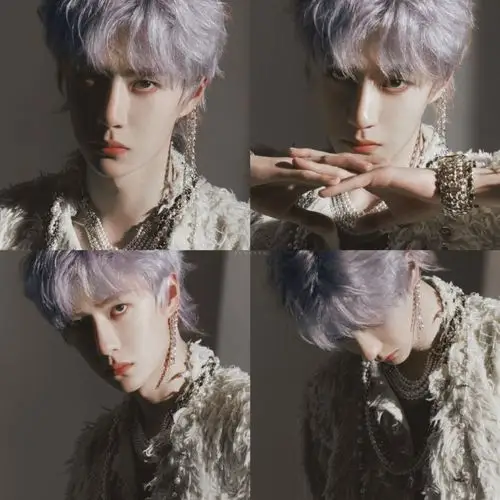 王一博银发撕漫感大片