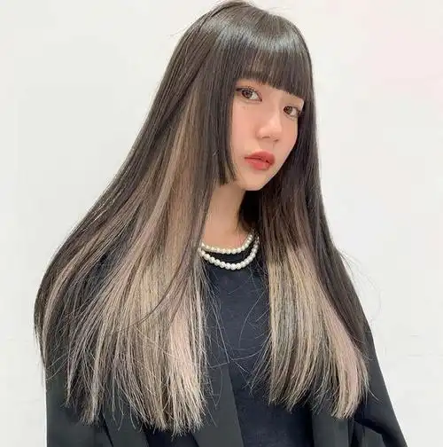 2021流行发型女圆脸中长发适合圆脸女生的发型中长发卷发