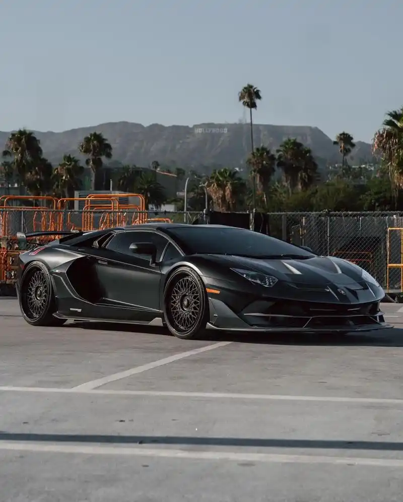 兰博基尼 aventador svj 黑武士94 兰博基尼|兰博基尼 svj|超级跑车