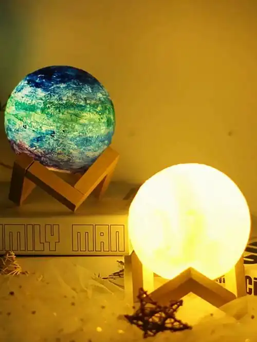 手绘星球灯diy,亲子时光太治愈啦✨