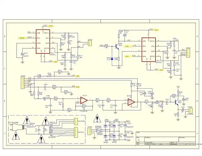 文档下载 所有分类 工程科技 电子/电路 > te-3817mm功放原理图vcc1 3