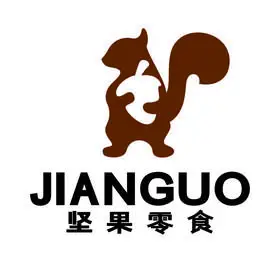 松鼠坚果零食榛子logo标志vi