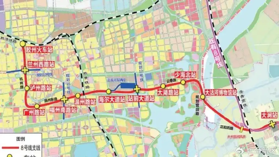 胶州地铁8号线支线有望提前到明年9月试运行!赶进度的泸州路站有点吵