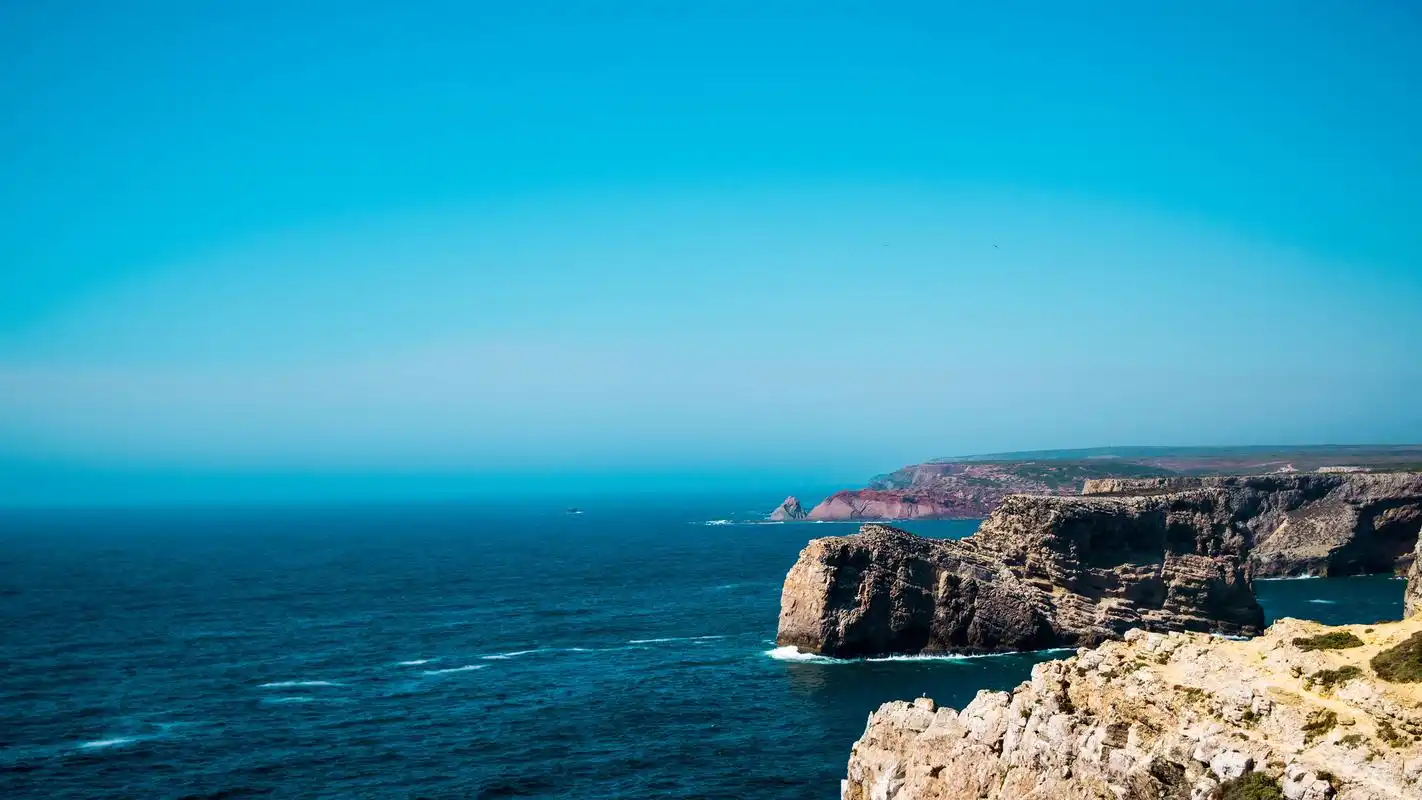 辽阔海洋风景摄影高清宽屏桌面壁纸 _ 图片网