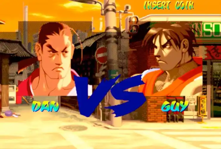 街头霸王alpha - dan出战 (1995版),4k高清还原