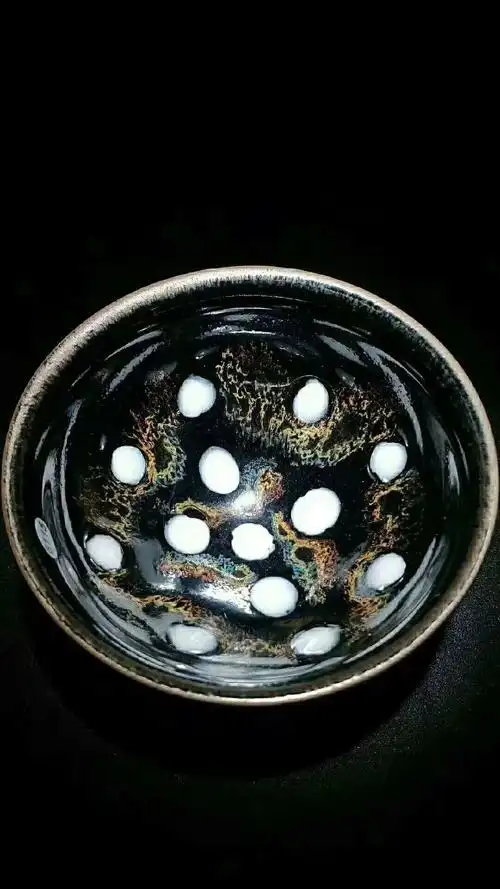 建盏鹧鸪斑大师李细妹建盏赏析