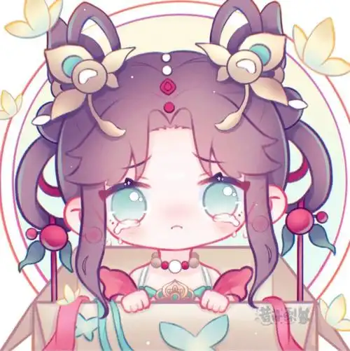 q版古风女生头像打卡啦