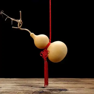 天然葫芦挂件风水大葫芦摆件家居饰品文玩手捻小把件车挂饰酒葫芦