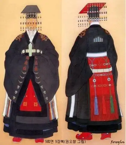 这是当时身为附属国的朝鲜的王能穿的服饰?