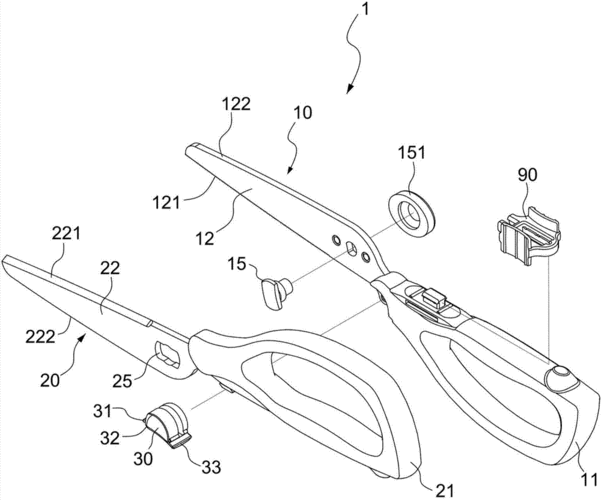 剪刀的制作方法