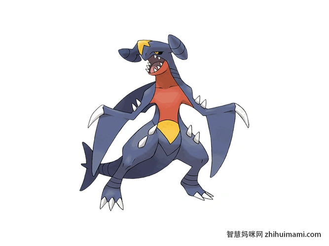 烈咬陆鲨简笔画图片