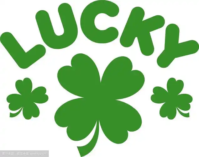 圣帕特里克节的幸运爱尔兰三叶草