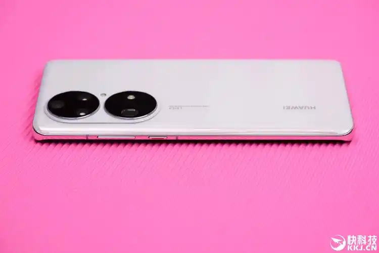 华为p50 pro雪域白开箱图赏