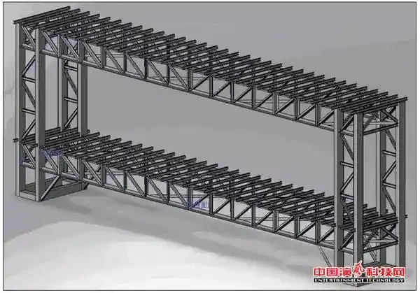 [分享]主舞台双层升降台钢框架力学结构分析