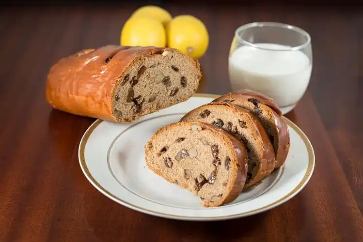 面包,牛奶,早餐